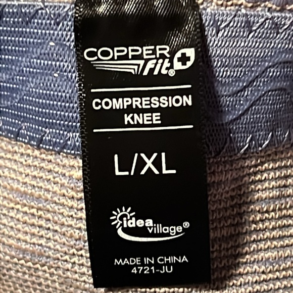 COPPER FIT SERENITY COMPRESSION KNEE SLEEVE ADVANCED COMPRESSION - Picture 5 of 6